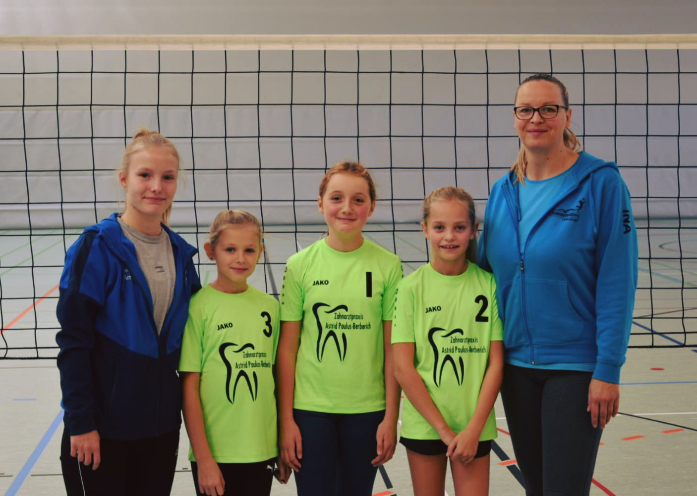 U12w erstes heimspiel 2