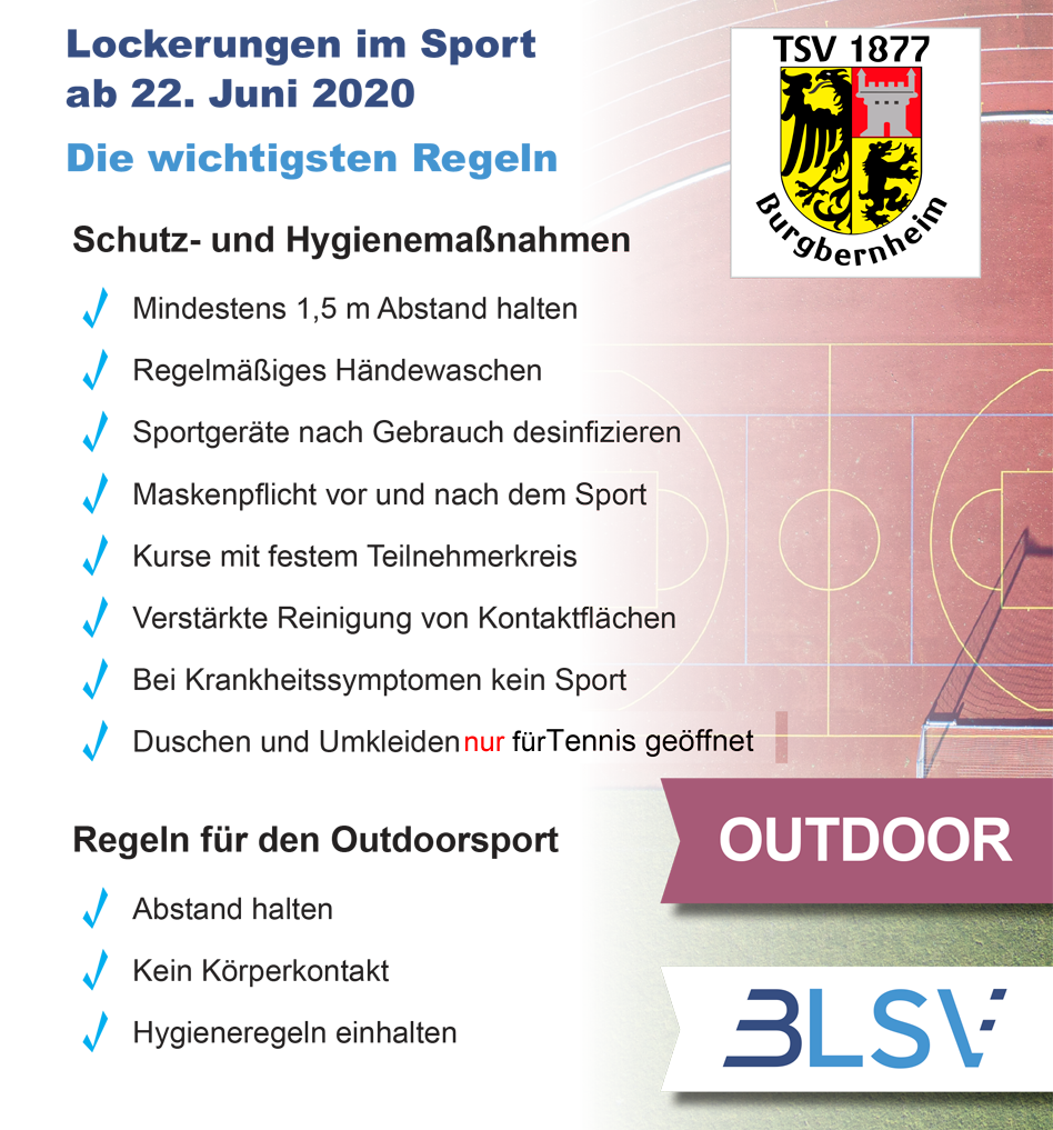 Plakat Sportbetrieb Outdoor 1