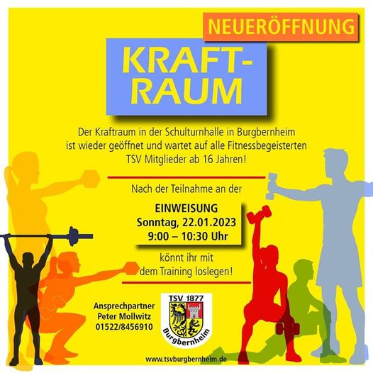 eroeffnung kraftraum